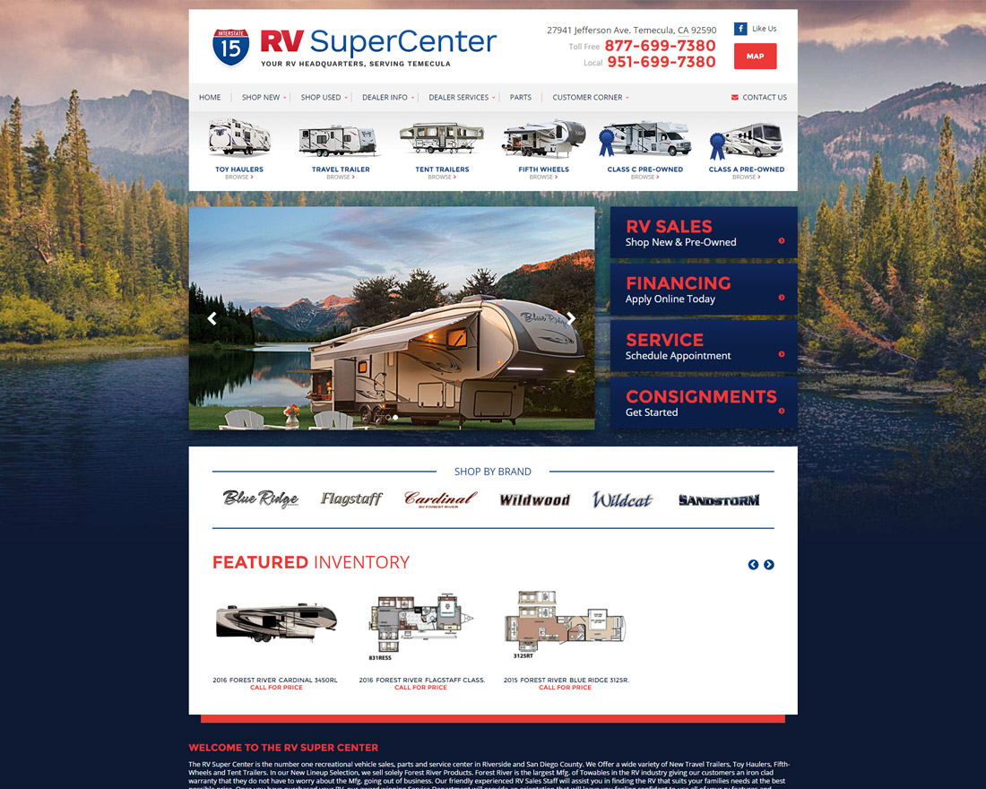 Dealer Spike: RV SuperCenter